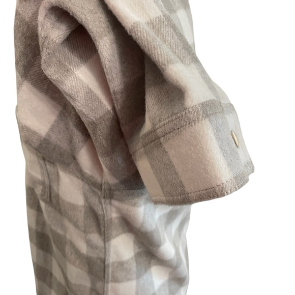 RAILS Tripp Shirt Jacket Plaid Ivory Rain - Picture 9 of 13